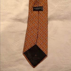 Lanvin silk tie